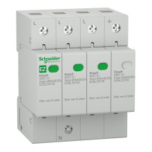 Пристрій захисту від імпульсних перенапруг (ПЗІП) Schneider Electric EZ9L33720 Easy9 400V, 20kA, 3P＋N, на DIN-рейку · Schneider Electric · schneider-electric-ez9l33720