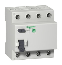 Вимикач диференціального струму, УЗО Schneider Electric EZ9R34425 Easy9, 4P, 25A, 30mA, AC, на DIN-рейку