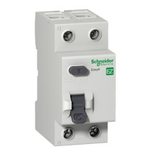 Вимикач диференціального струму, УЗО Schneider Electric EZ9R84263 Easy9, 2P, 63A, 300mA, A, на DIN-рейку