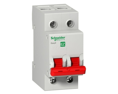 Вимикач навантаження Schneider Electric EZ9S16240 Easy9, 2P, 40A, на DIN-рейку