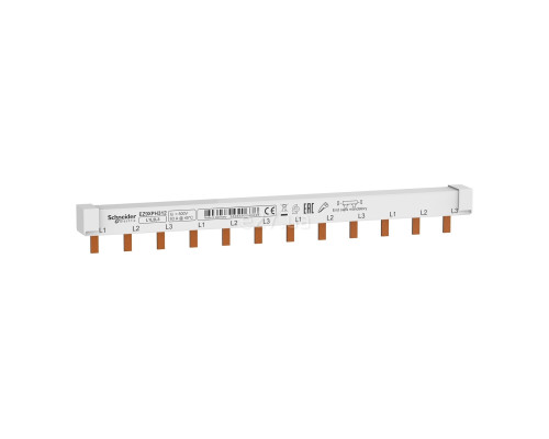Гребінчаста шина Schneider Electric EZ9XPH312 Easy9 12, 3P, 63A