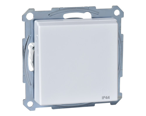 Розетка 220В Schneider Electric MEG2314-0325 Merten System M, активний білий, із заземленням, Schuko, ip44, із захисною кришкою