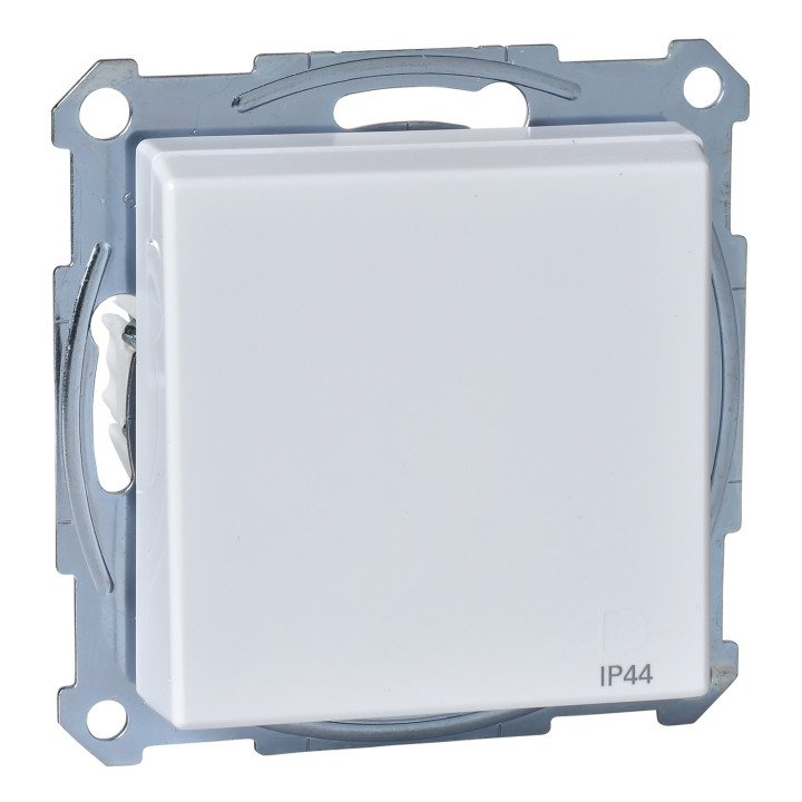 Розетка 220В Schneider Electric MEG2314-0325 Merten System M, активний білий, із заземленням, Schuko, ip44, із захисною кришкою · Schneider Electric · schneider-electric-meg2314-0325