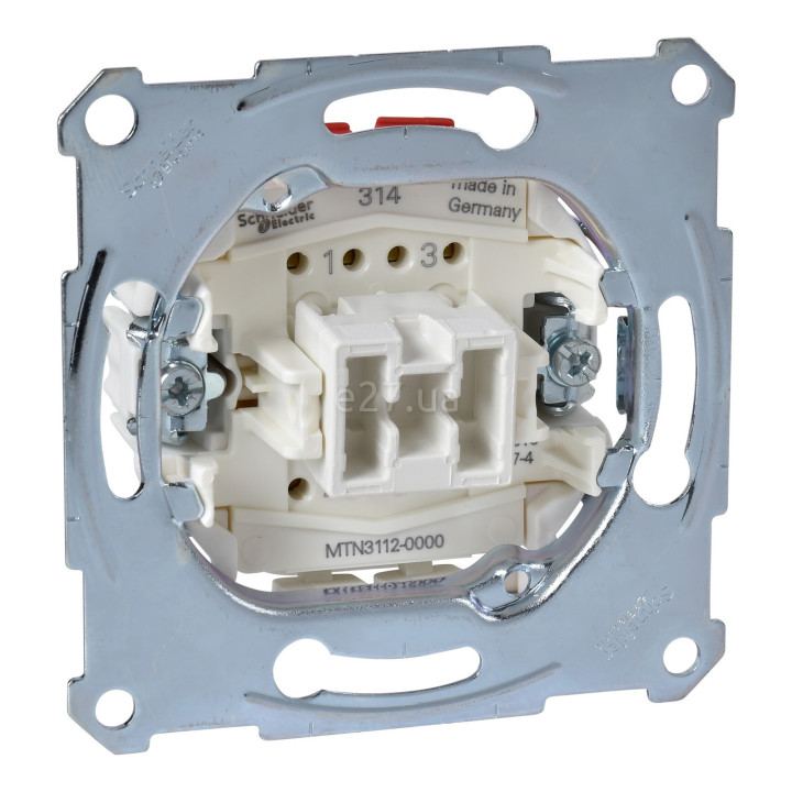 Вимикач 1-клавішний Schneider Electric MEG3112-0000 Merten QuickFlex · Schneider Electric · schneider-electric-meg3112-0000
