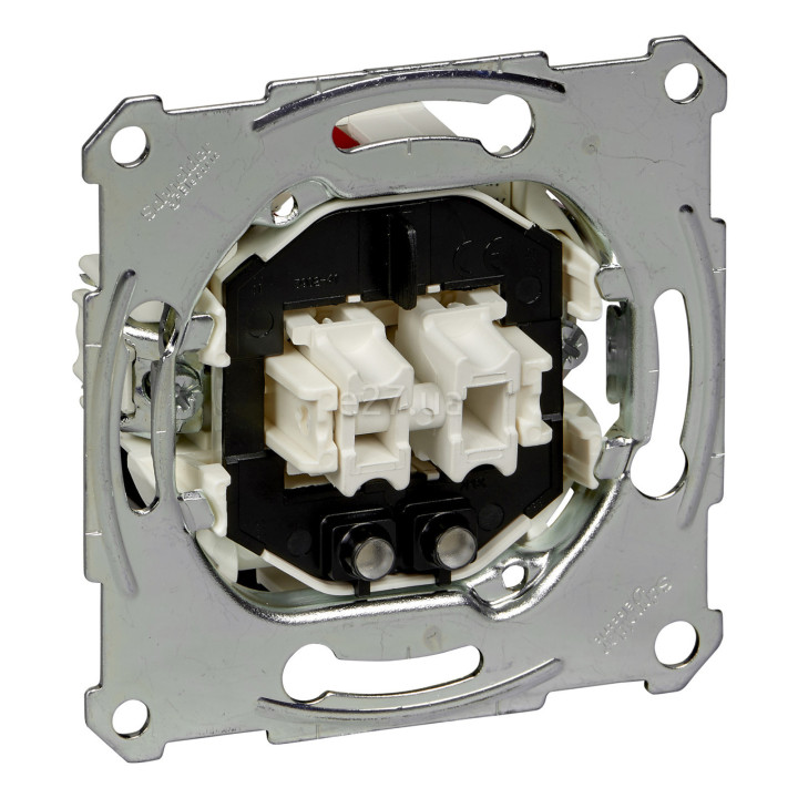 Вимикач 2-клавішний Schneider Electric MEG3135-0000 Merten QuickFlex · Schneider Electric · schneider-electric-meg3135-0000