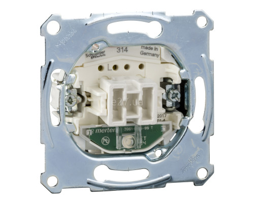 Вимикач 1-клавішний Schneider Electric MEG3136-0000 Merten QuickFlex
