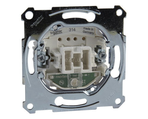 Вимикач 1-клавішний Schneider Electric MEG3160-0000 Merten QuickFlex