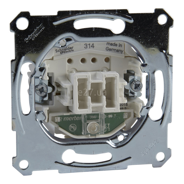 Вимикач 1-клавішний Schneider Electric MEG3160-0000 Merten QuickFlex · Schneider Electric · schneider-electric-meg3160-0000
