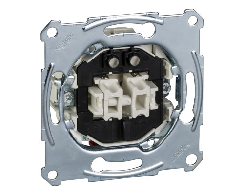 Вимикач 2-клавішний Schneider Electric MEG3165-0000 Merten QuickFlex