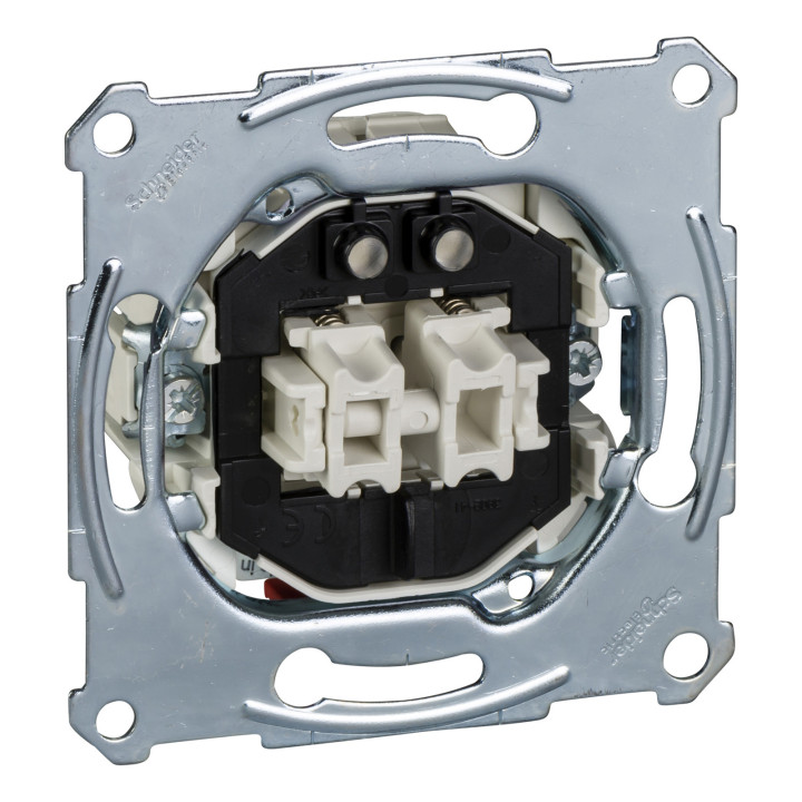 Вимикач 2-клавішний Schneider Electric MEG3165-0000 Merten QuickFlex · Schneider Electric · schneider-electric-meg3165-0000