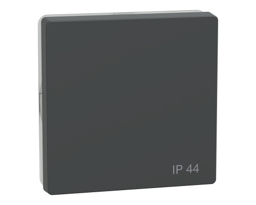 Лицьова панель вимикача Schneider Electric MEG3304-6034 Merten System D, антрацит, ip44