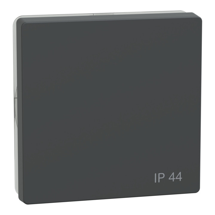 Лицьова панель вимикача Schneider Electric MEG3304-6034 Merten System D, антрацит, ip44 · Schneider Electric · schneider-electric-meg3304-6034