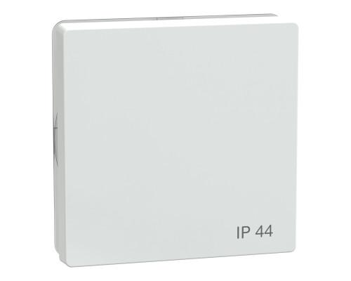 Лицьова панель вимикача Schneider Electric MEG3304-6035 Merten System D, білий лотос, ip44