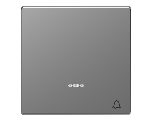 Лицьова панель вимикача Schneider Electric MEG3325-6036 Merten System D, нержавіюча сталь