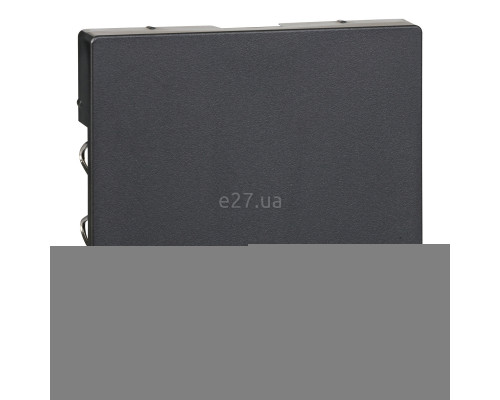 Лицьова панель вимикача Schneider Electric MEG3380-0414 Merten System M, антрацит