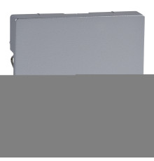 Лицьова панель вимикача Schneider Electric MEG3380-0460 Merten System M, алюміній