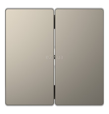 Лицьова панель вимикача Schneider Electric MEG3400-6050 Merten System D, нікель