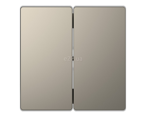 Лицьова панель вимикача Schneider Electric MEG3400-6050 Merten System D, нікель