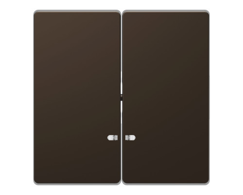 Лицьова панель вимикача Schneider Electric MEG3420-6052 Merten System D, мокко