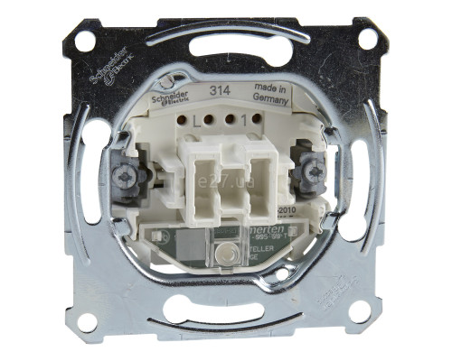 Вимикач 1-клавішний Schneider Electric MEG3606-0000 Merten QuickFlex