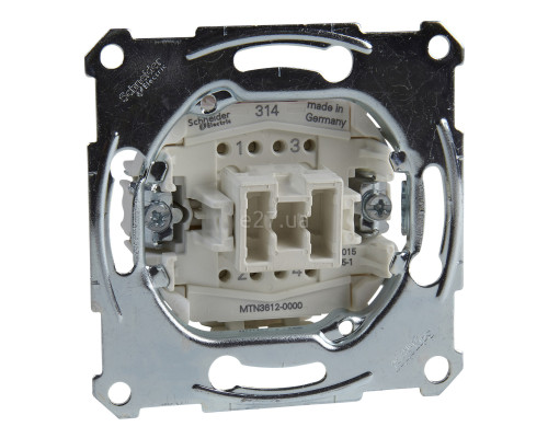 Вимикач 1-клавішний Schneider Electric MEG3612-0000 Merten QuickFlex