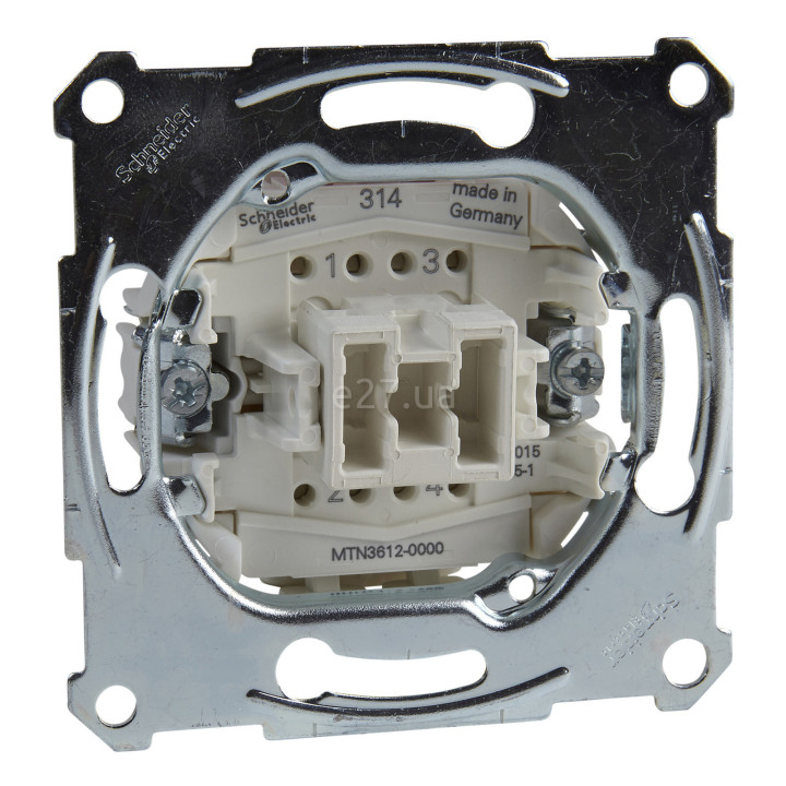 Вимикач 1-клавішний Schneider Electric MEG3612-0000 Merten QuickFlex · Schneider Electric · schneider-electric-meg3612-0000