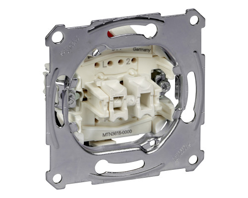 Вимикач 2-клавішний Schneider Electric MEG3615-0000 Merten QuickFlex