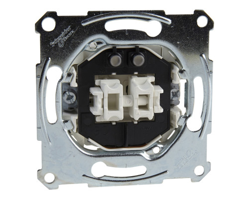 Вимикач 2-клавішний Schneider Electric MEG3635-0000 Merten QuickFlex