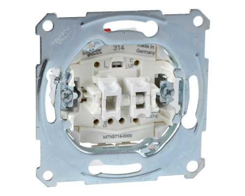 Вимикач для жалюзі Schneider Electric MEG3714-0000 Merten QuickFlex