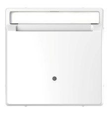 Лицьова панель карткового вимикача Schneider Electric MEG3854-6035 Merten System D, білий лотос