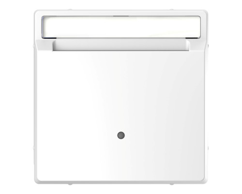 Лицьова панель карткового вимикача Schneider Electric MEG3854-6035 Merten System D, білий лотос