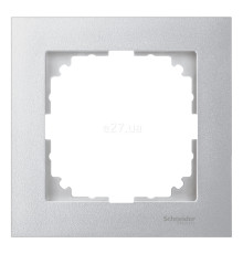 Рамка 1 пост Schneider Electric MEG4010-3660 Merten System M, алюміній