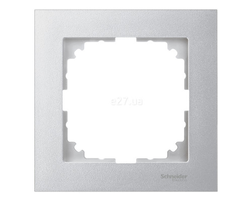 Рамка 1 пост Schneider Electric MEG4010-3660 Merten System M, алюміній