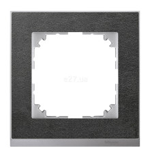 Рамка 1 пост Schneider Electric MEG4010-3669 Merten System M, алюміній