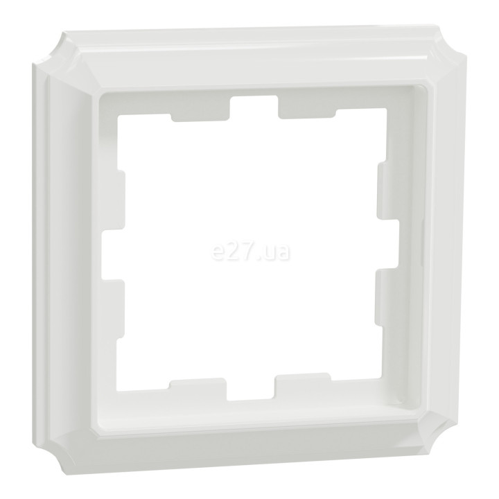 Рамка 1 пост Schneider Electric MEG4010-4735 Merten System D, білий лотос · Schneider Electric · schneider-electric-meg4010-4735