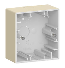 Коробка для зовнішнього монтажу Schneider Electric MEG4014-6533 Merten System D, сахара