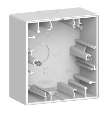 Коробка для зовнішнього монтажу Schneider Electric MEG4014-6535 Merten System D, білий лотос