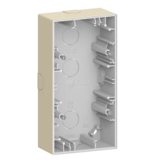 Коробка для зовнішнього монтажу Schneider Electric MEG4024-6533 Merten System D, сахара