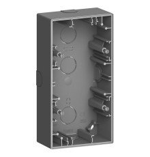 Коробка для зовнішнього монтажу Schneider Electric MEG4024-6534 Merten System D, антрацит