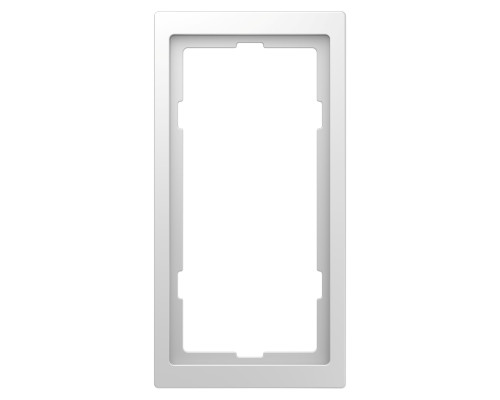 Рамка 2 поста Schneider Electric MEG4025-6535 Merten System D, білий лотос