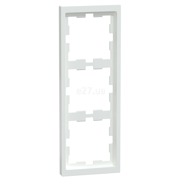 Рамка 3 поста вертикальна Schneider Electric MEG4030-6535 Merten System D, білий лотос · Schneider Electric · schneider-electric-meg4030-6535