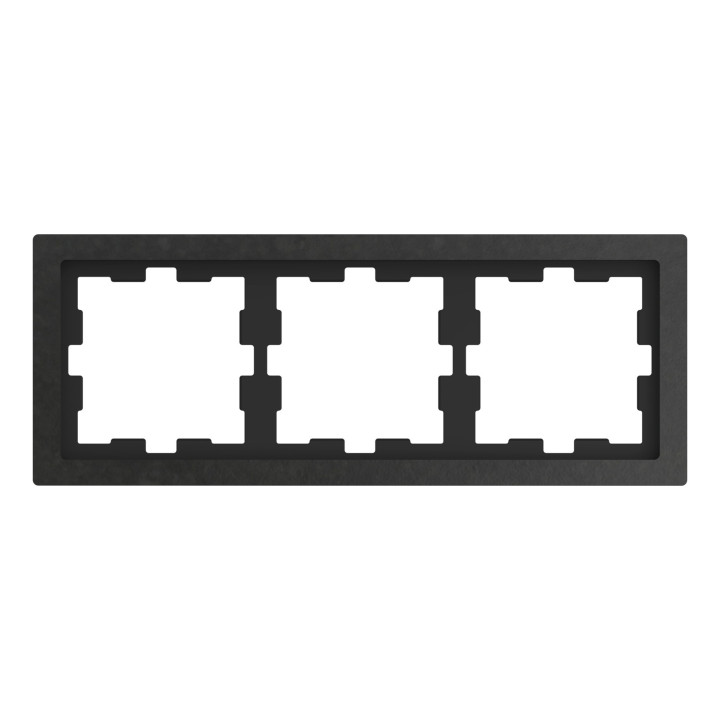 Рамка 3 поста Schneider Electric MEG4030-6547 Merten System D, базальт · Schneider Electric · schneider-electric-meg4030-6547