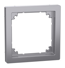 Адаптер Schneider Electric MEG4080-6036 Merten System D, нержавіюча сталь