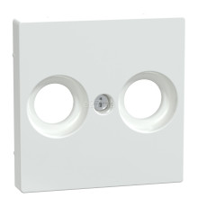 Лицьова панель ТВ-розетки Schneider Electric MEG4122-0325 Merten System M, активний білий