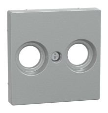 Лицьова панель ТВ-розетки Schneider Electric MEG4122-0460 Merten System M, алюміній