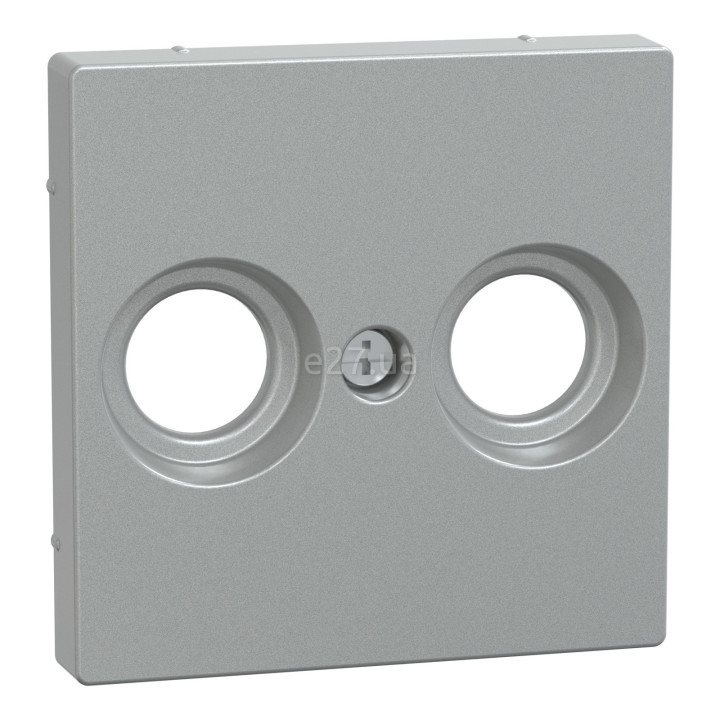 Лицьова панель ТВ-розетки Schneider Electric MEG4122-0460 Merten System M, алюміній · Schneider Electric · schneider-electric-meg4122-0460