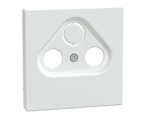 Лицьова панель ТВ-розетки Schneider Electric MEG4123-6035 Merten System D, білий лотос