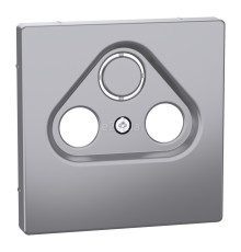 Лицьова панель ТВ-розетки Schneider Electric MEG4123-6036 Merten System D, нержавіюча сталь