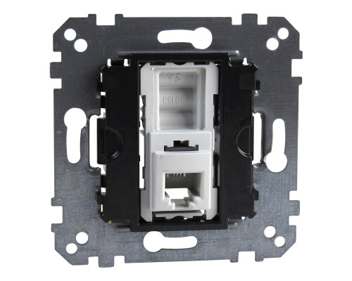 Розетка телефонна Schneider Electric MEG4214-0000 Merten QuickFlex