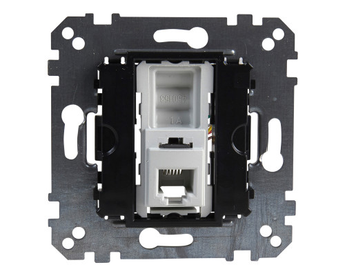 Розетка телефонна Schneider Electric MEG4216-0000 Merten QuickFlex